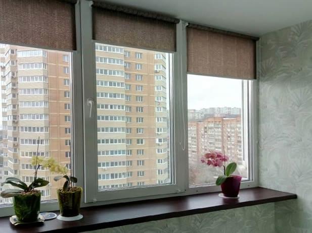 Трехстворчатое окно в Быхове